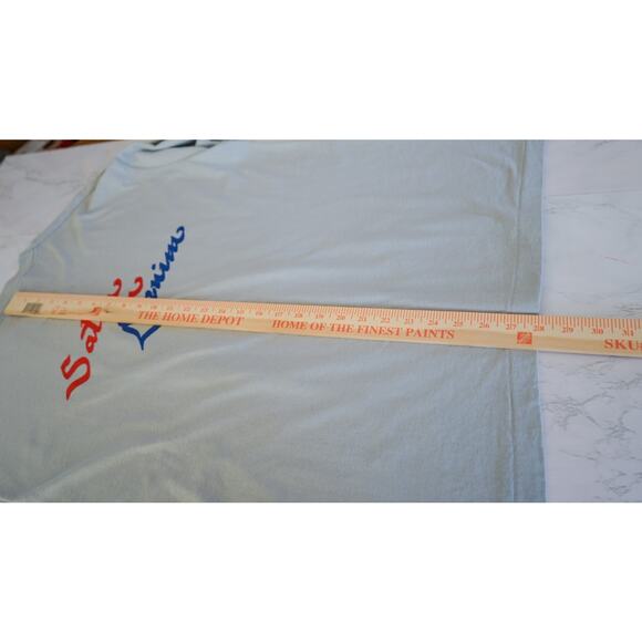 Vtg 90s Fruit of the Loom Glitter Western Graphic Tee XL Single Stitch Cowboy - Picture 14 of 16